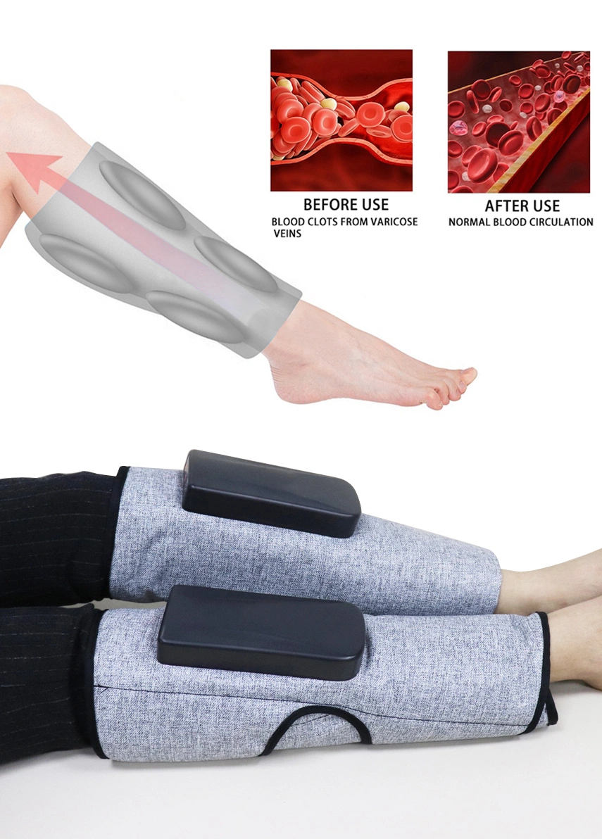 Portable Compression Massage Sleeve Dvt Prevention Device