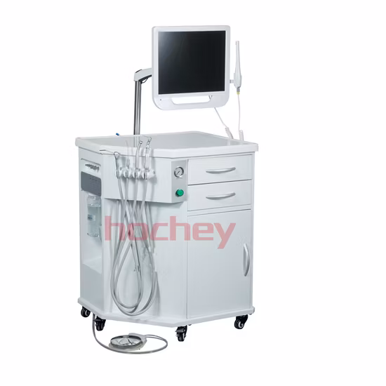 Mt Medical Equipo Dental Unidad de Terapia Dental Integrada de Montaje Superior Silla de Dentista Portátil Unidad Dental
